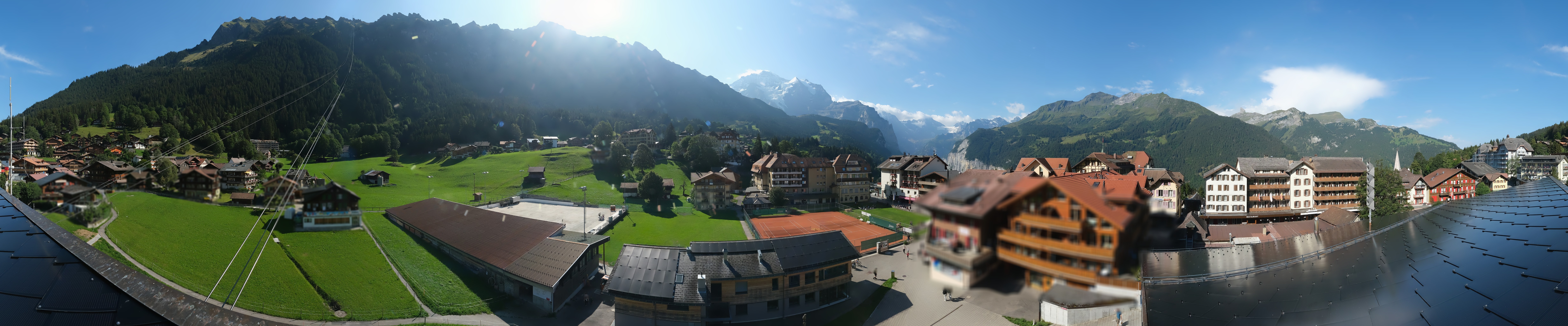 Archiv Foto Webcam Dorf Wengen