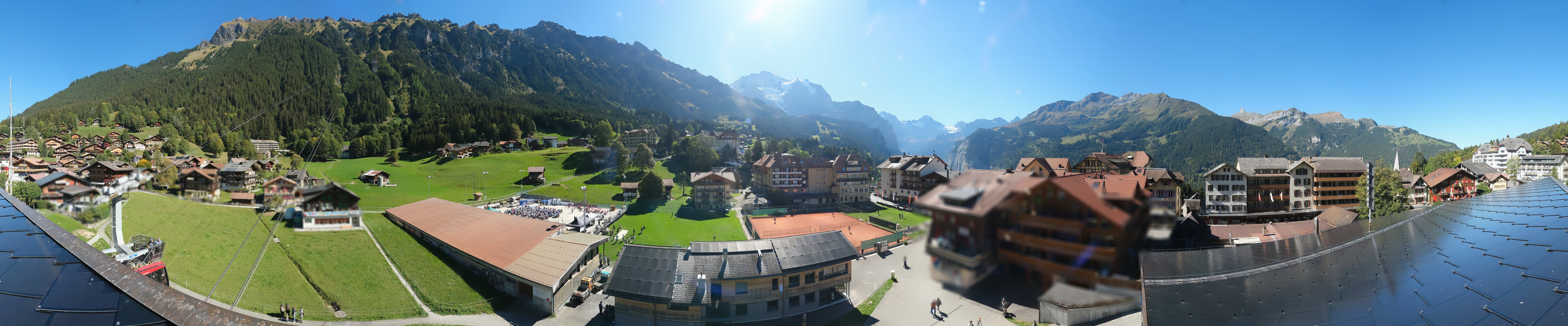 Archiv Foto Webcam Dorf Wengen
