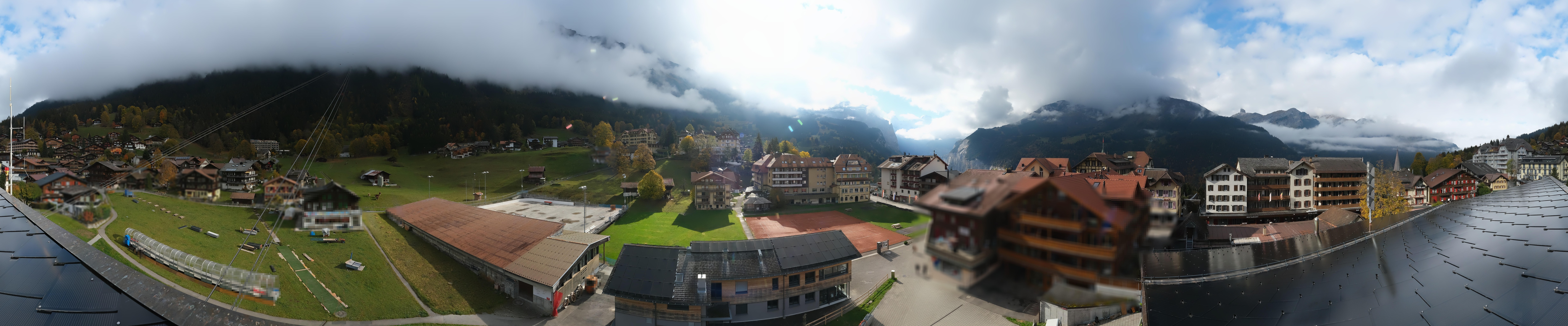 Archiv Foto Webcam Dorf Wengen