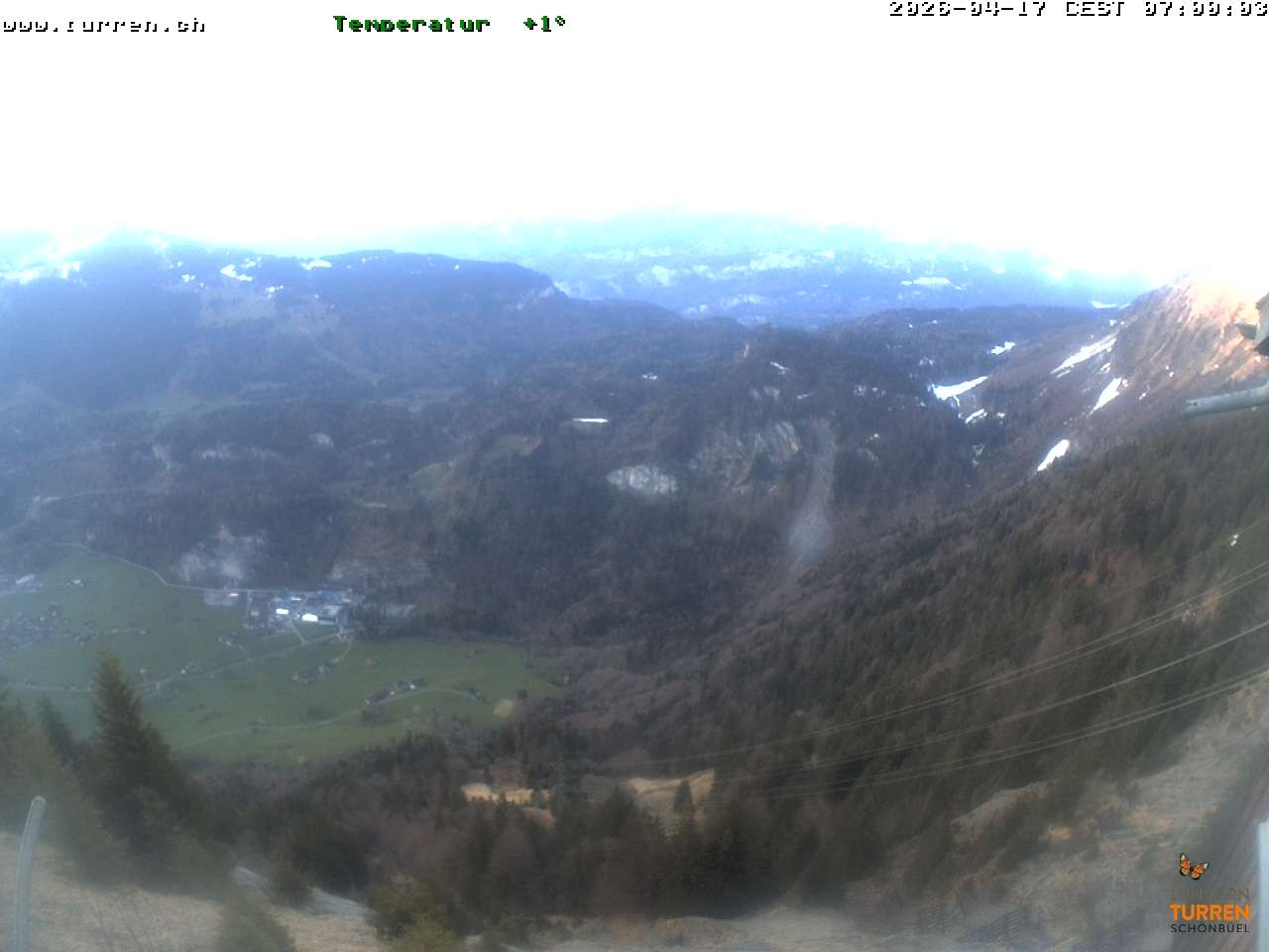 Archived image Webcam Top station Turren
