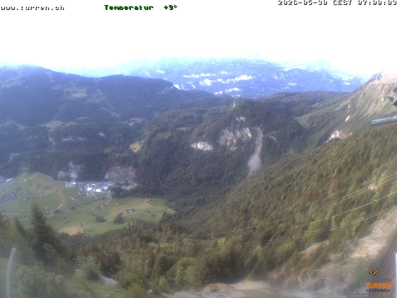 Archived image Webcam Top station Turren