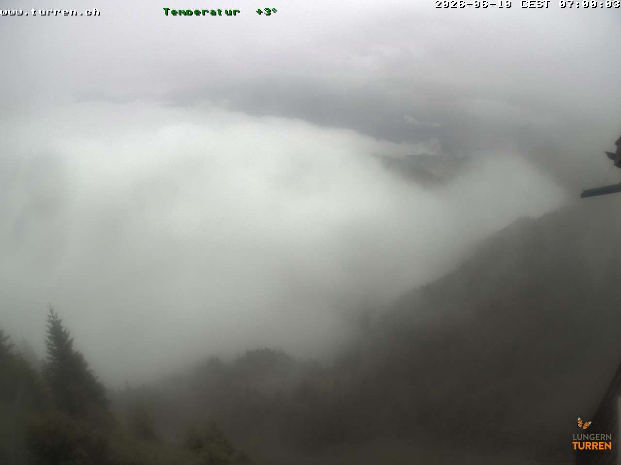 Archiv Foto Webcam Bergstation Turren