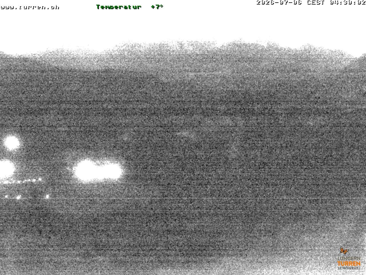 Archiv Foto Webcam Bergstation Turren