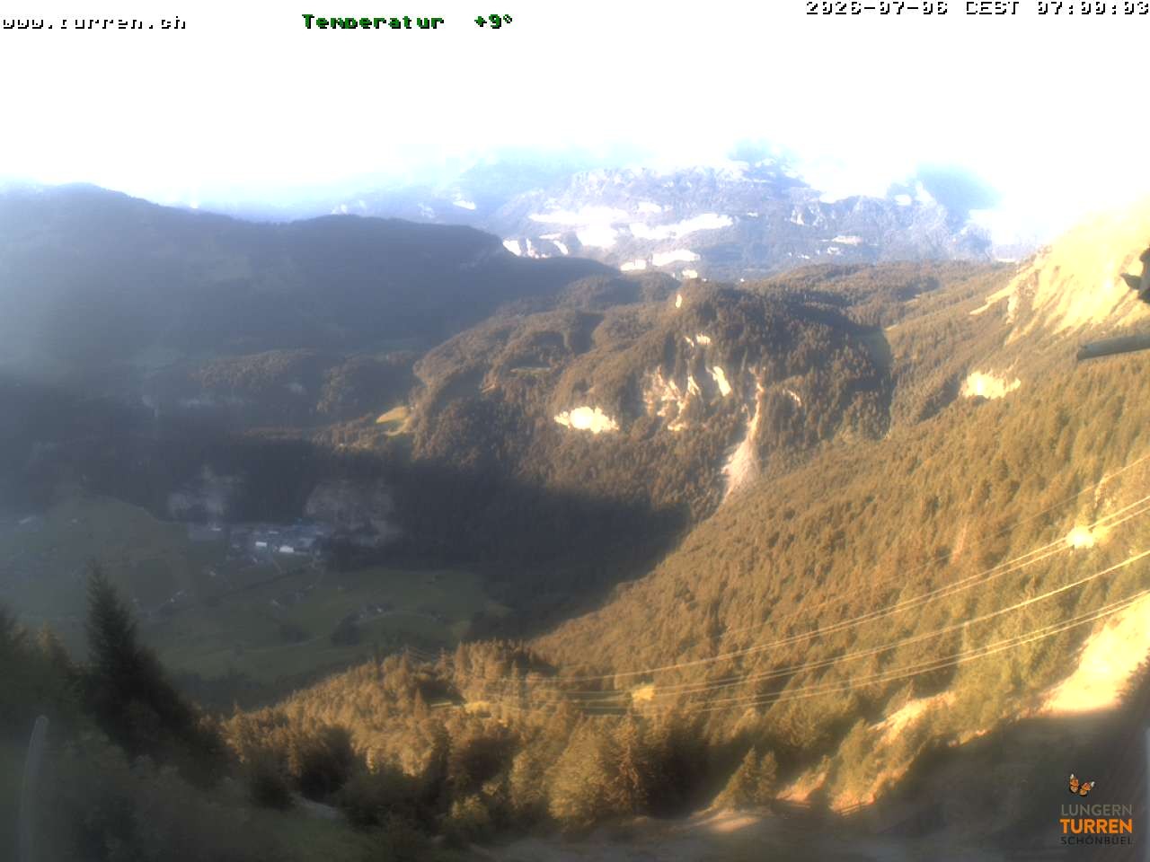 Archiv Foto Webcam Bergstation Turren