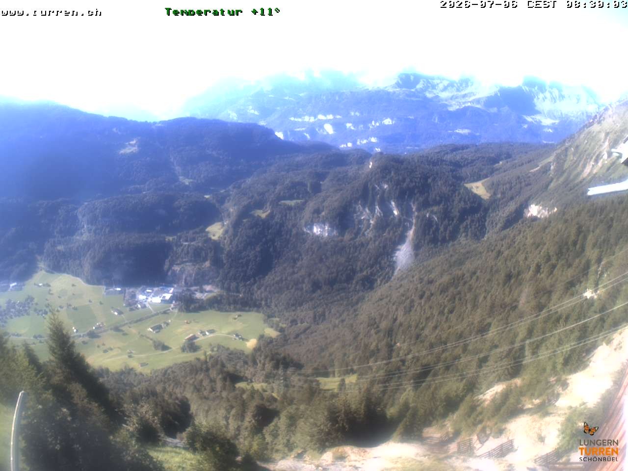 Archiv Foto Webcam Bergstation Turren