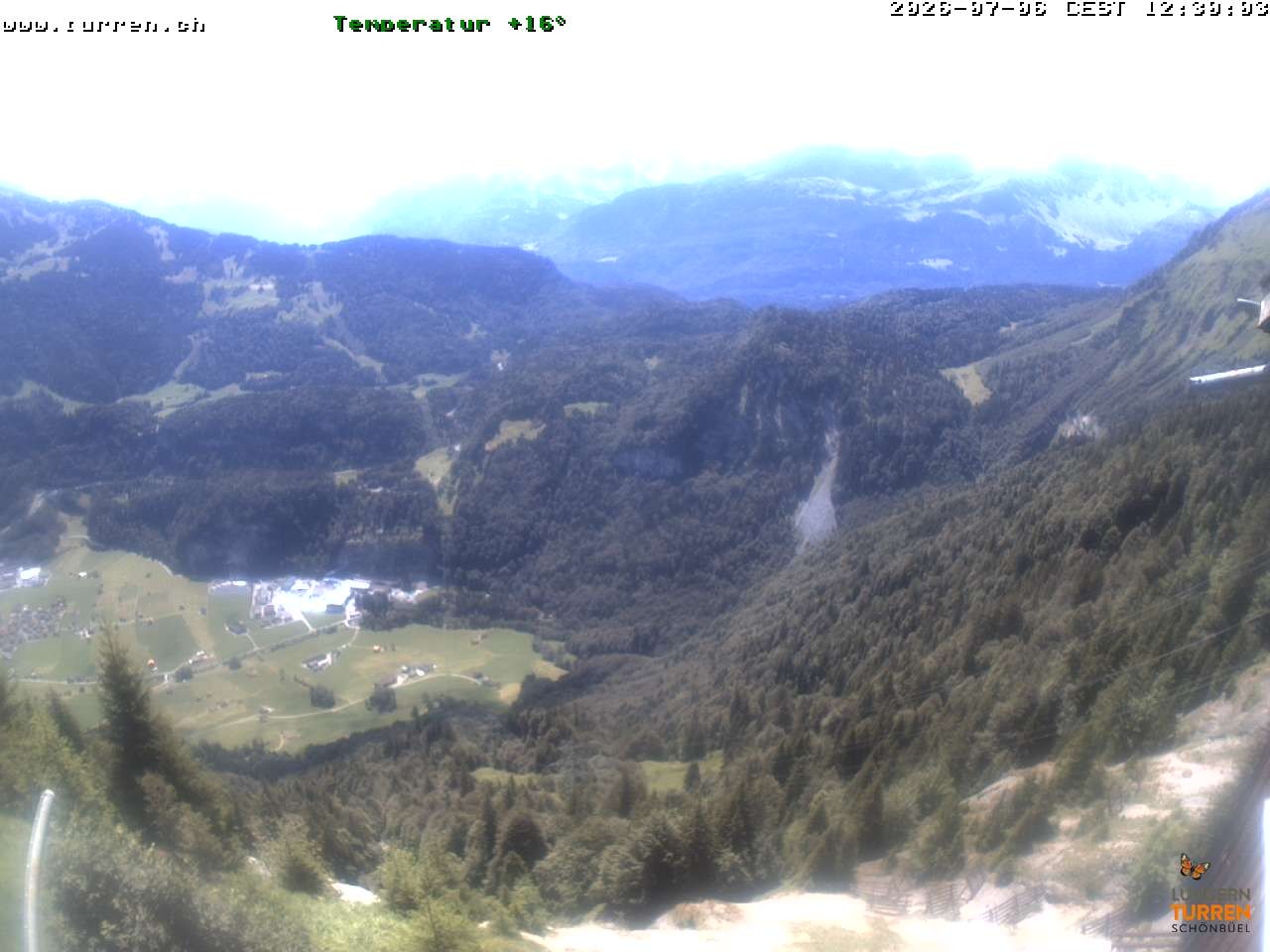 Archiv Foto Webcam Bergstation Turren