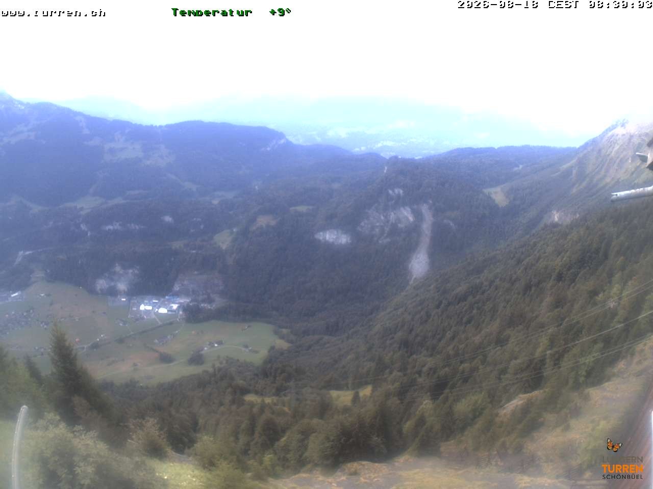 Archiv Foto Webcam Bergstation Turren