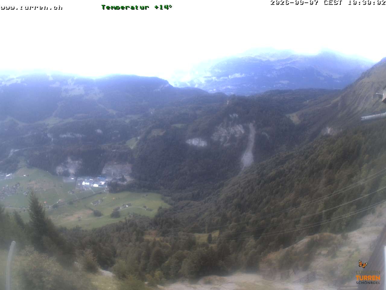 Archiv Foto Webcam Bergstation Turren