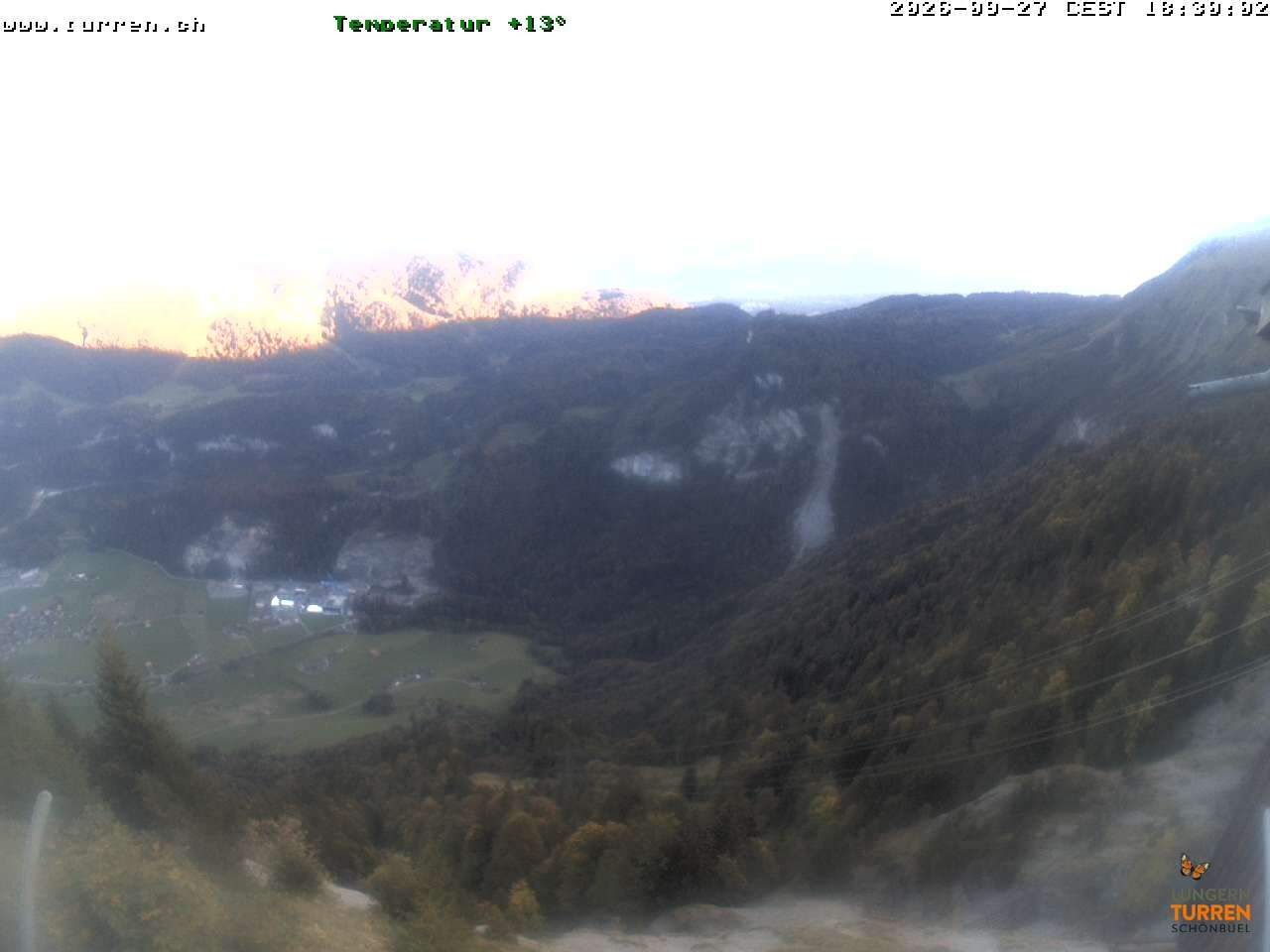 Archiv Foto Webcam Bergstation Turren