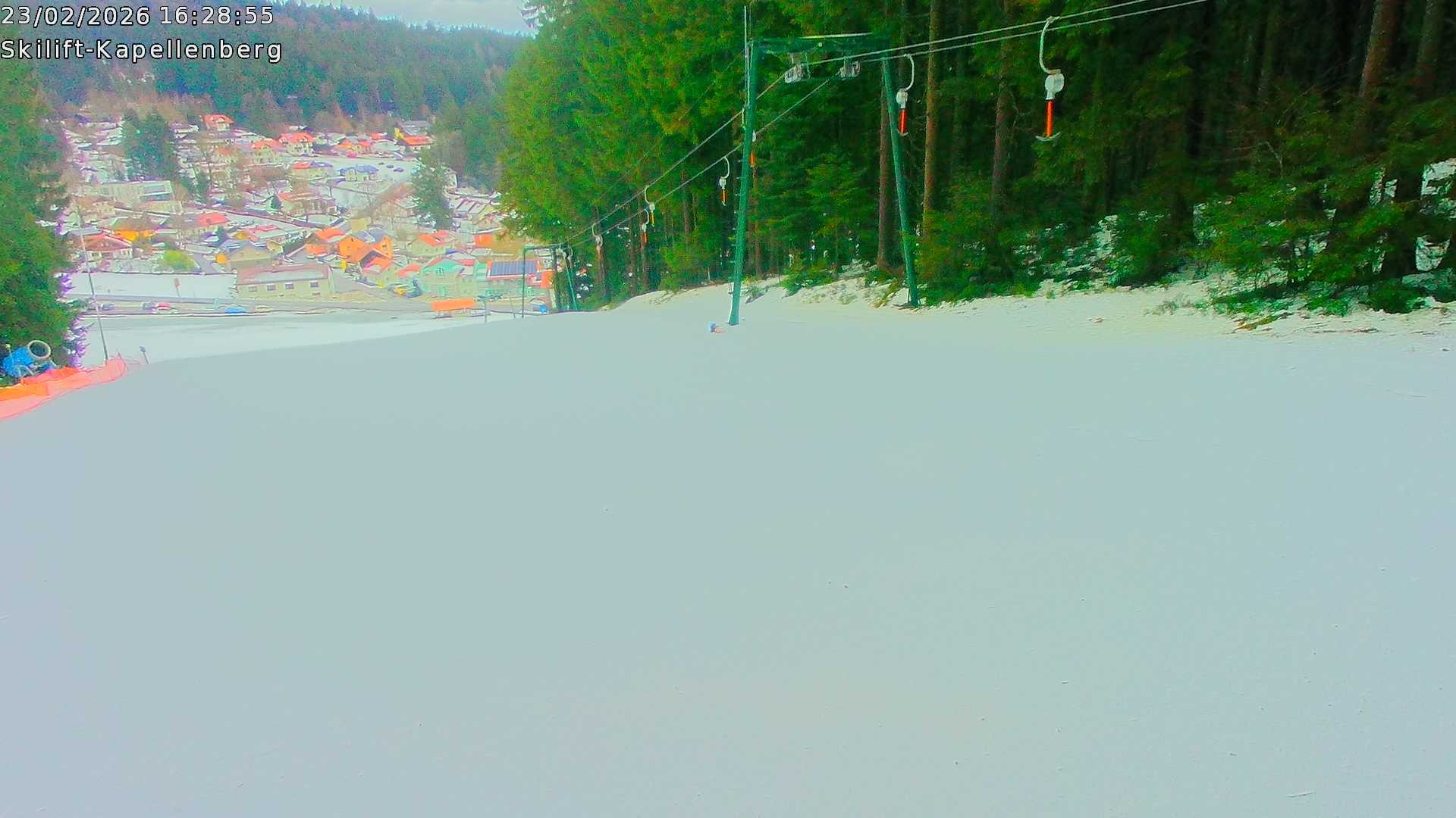 Archiv Foto Webcam Bayerischer Wald: Kapellenberg