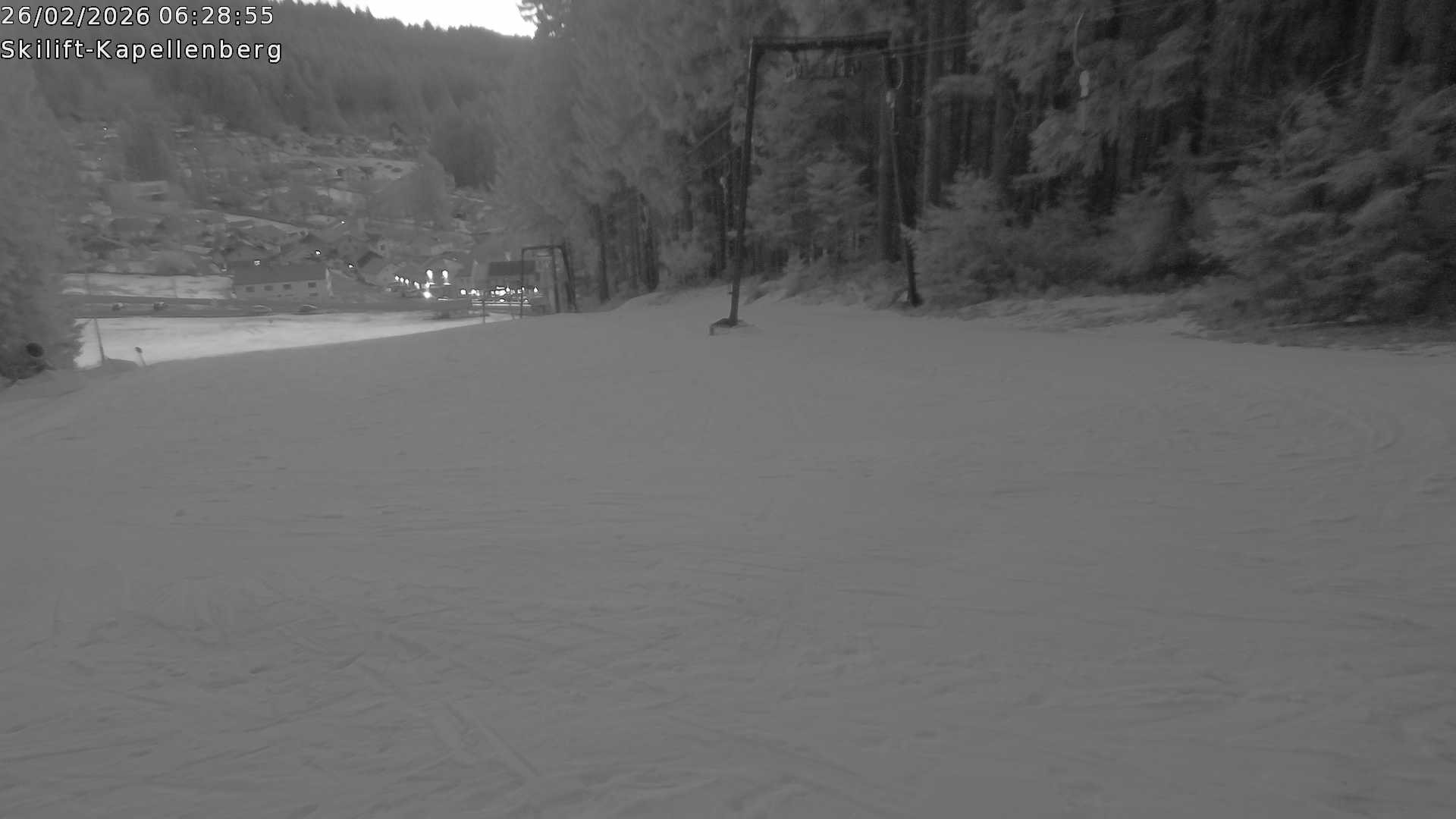 Archived image Webcam Ski Resort Kapellenberg