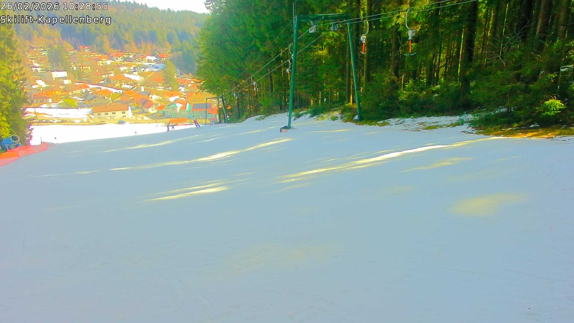 Archived image Webcam Ski Resort Kapellenberg