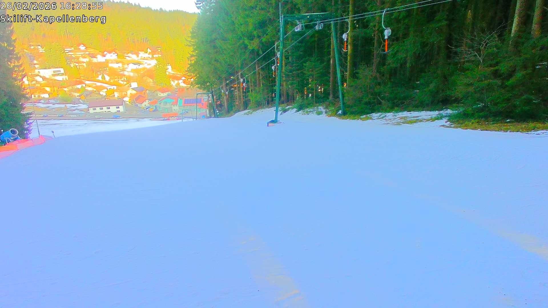 Archived image Webcam Ski Resort Kapellenberg