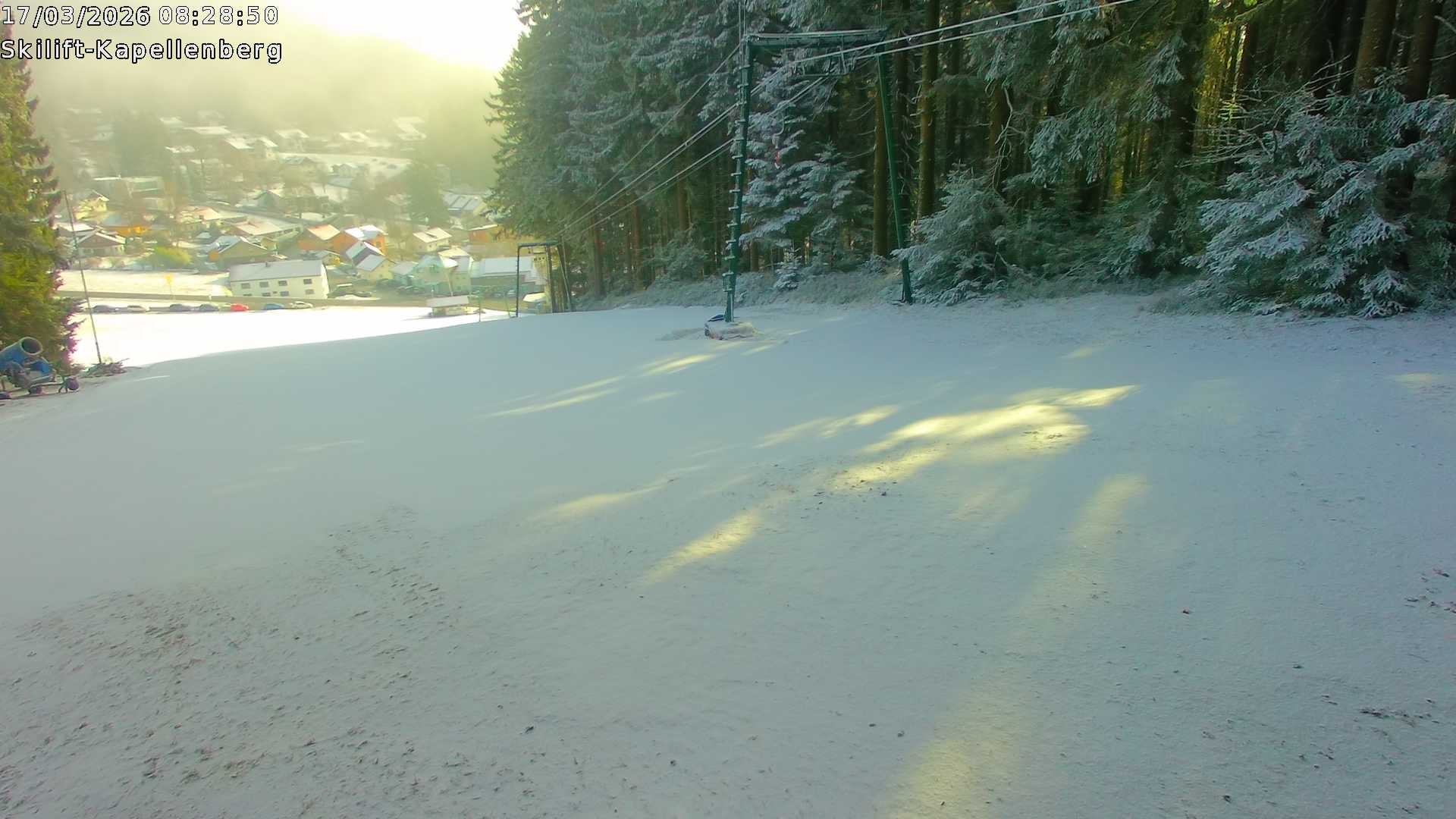Archiv Foto Webcam Bayerischer Wald: Kapellenberg