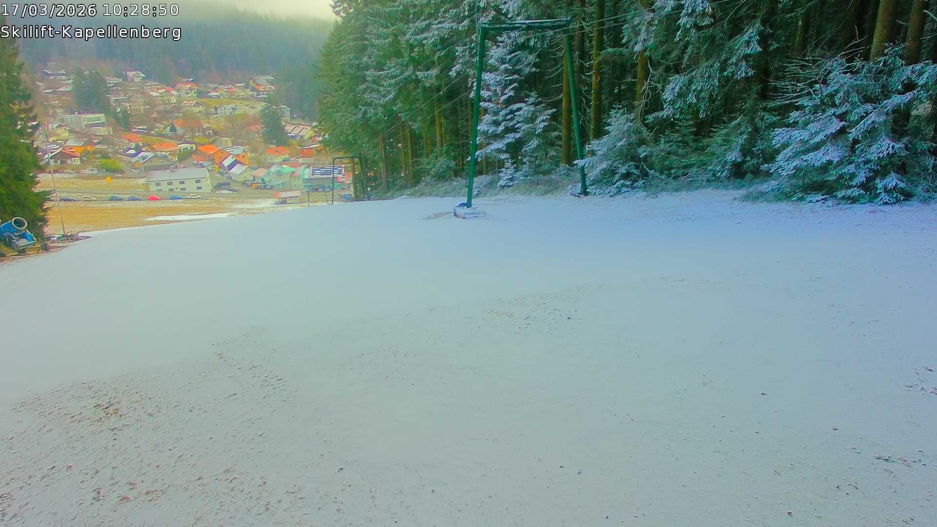Archiv Foto Webcam Bayerischer Wald: Kapellenberg