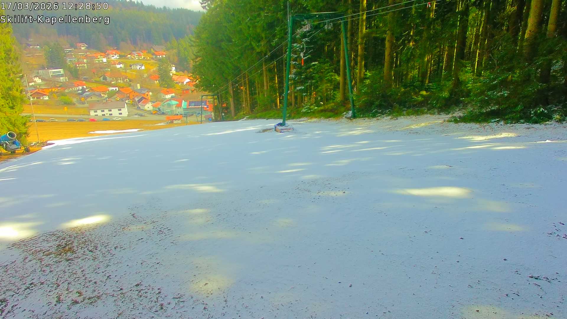 Archiv Foto Webcam Bayerischer Wald: Kapellenberg