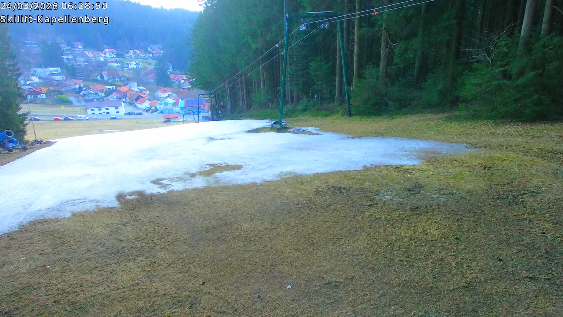 Archived image Webcam Ski Resort Kapellenberg