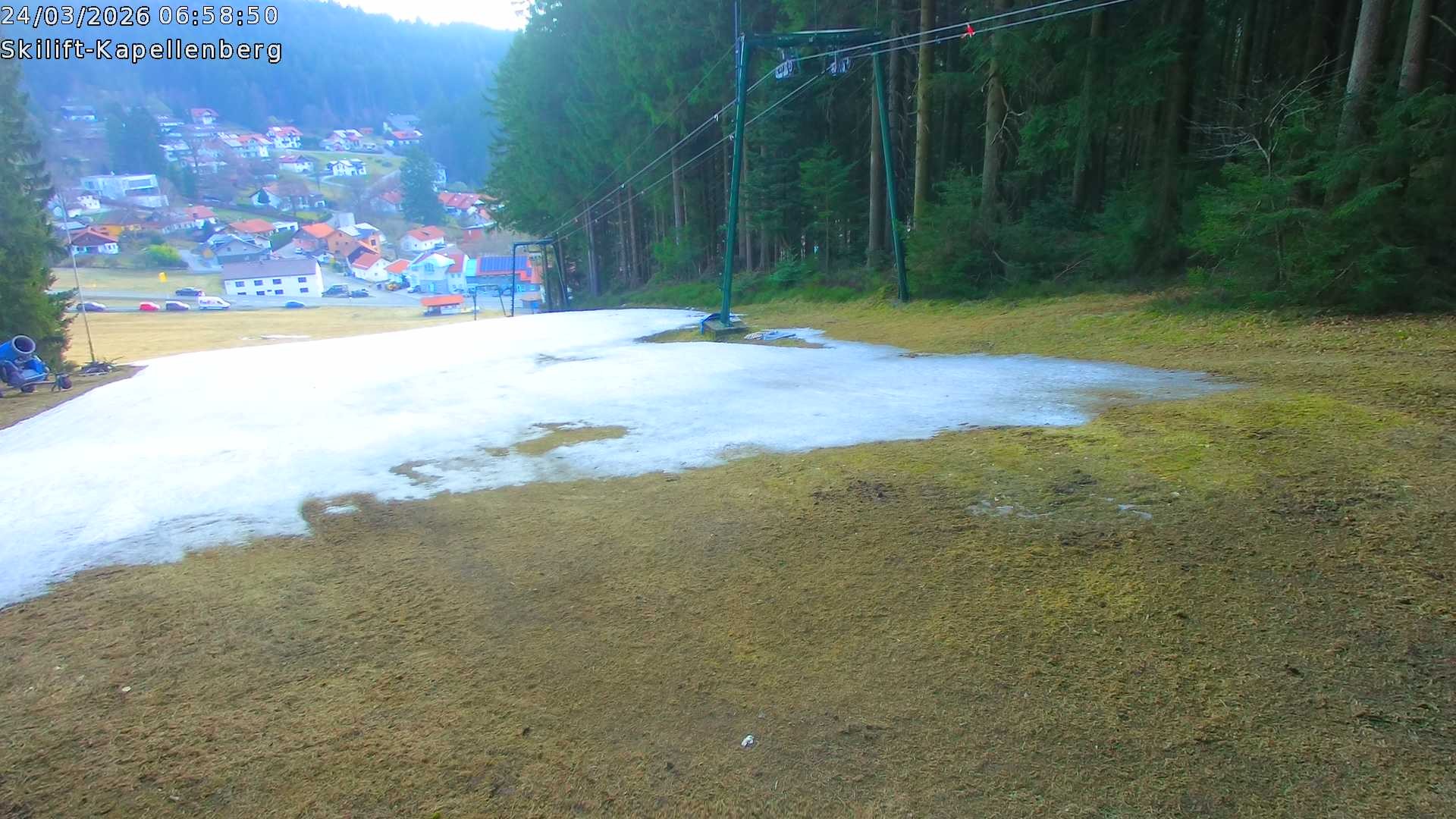 Archived image Webcam Ski Resort Kapellenberg