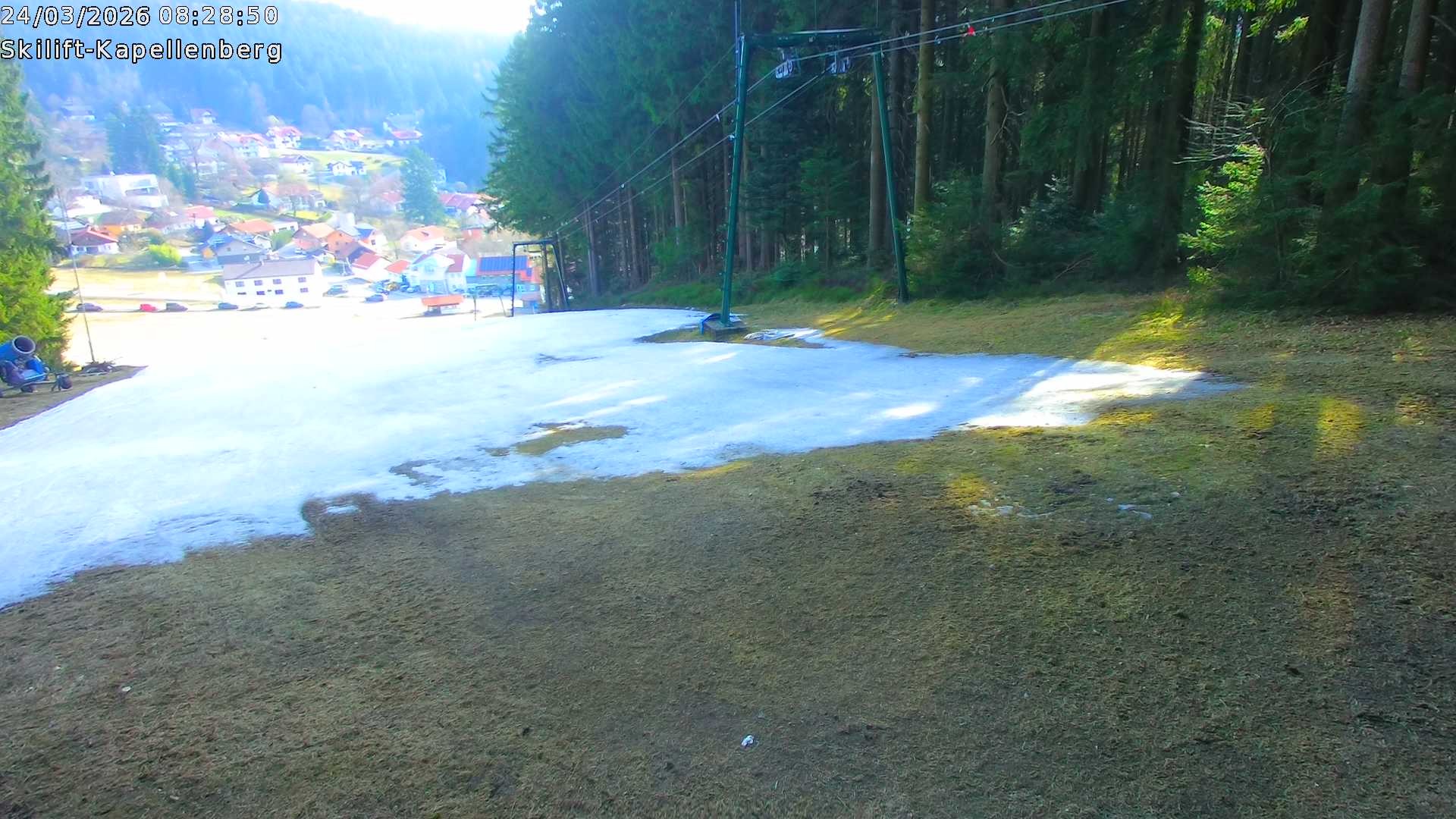 Archiv Foto Webcam Bayerischer Wald: Kapellenberg