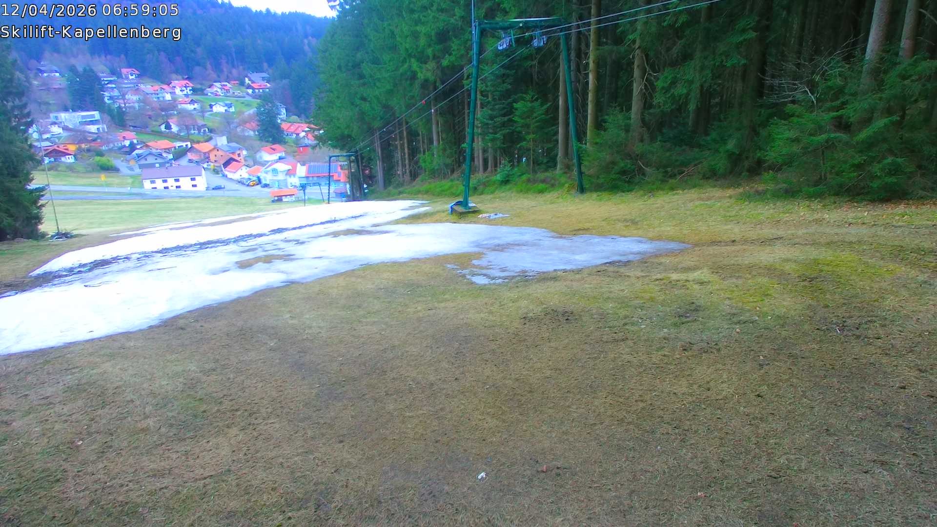 Archiv Foto Webcam Bayerischer Wald: Kapellenberg