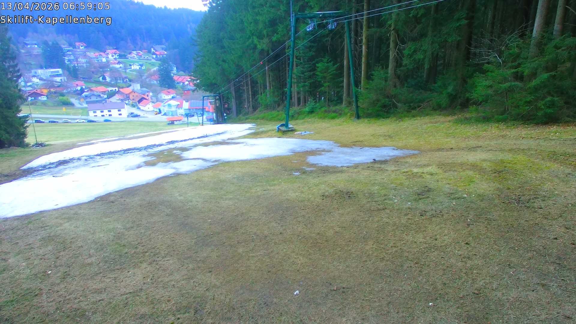Archived image Webcam Ski Resort Kapellenberg