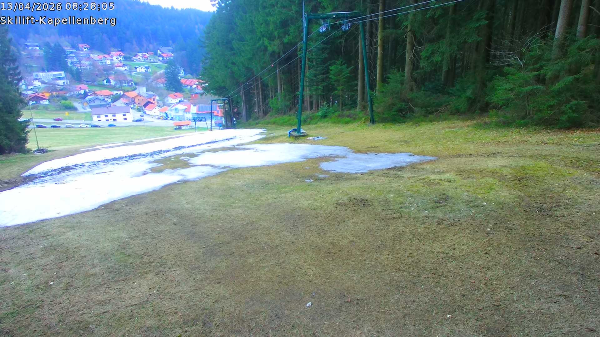 Archived image Webcam Ski Resort Kapellenberg