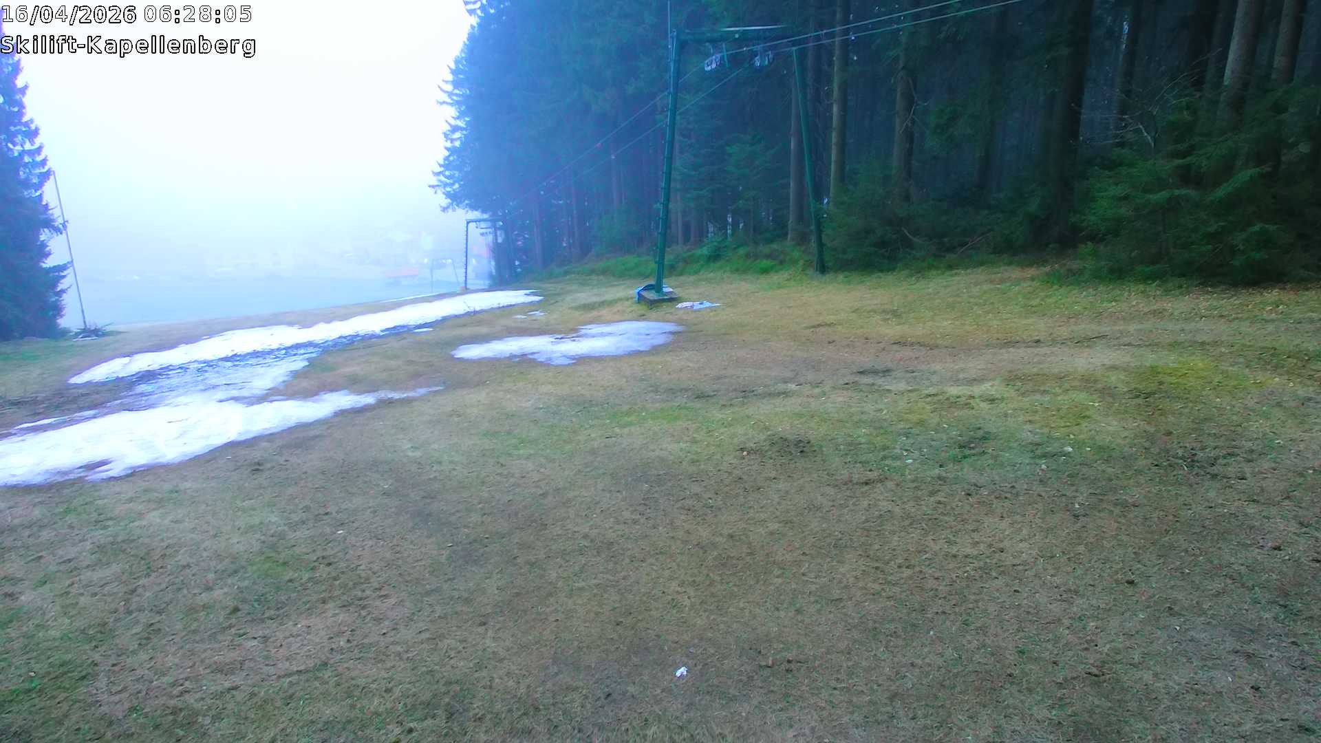 Archiv Foto Webcam Bayerischer Wald: Kapellenberg