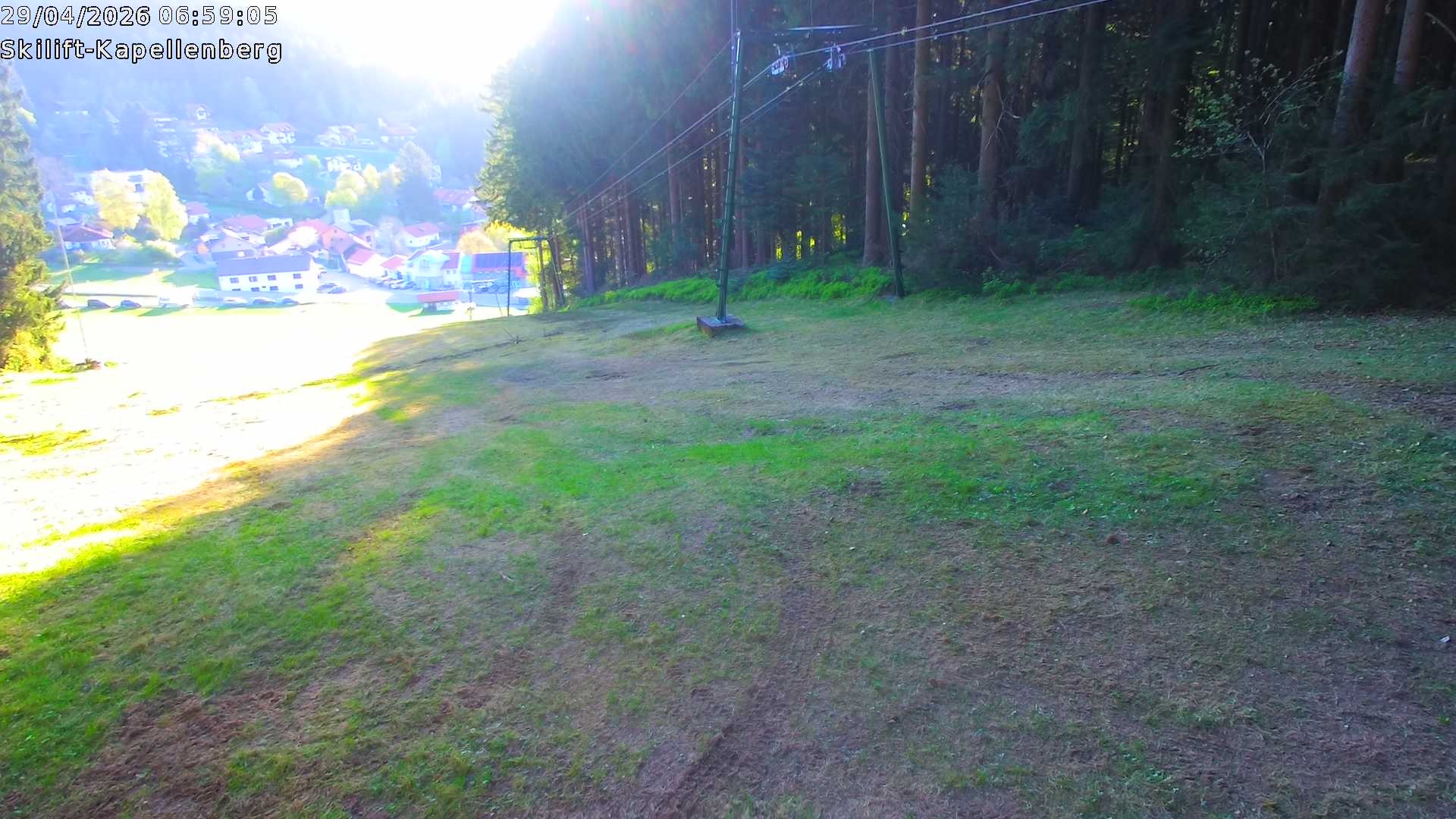 Archiv Foto Webcam Bayerischer Wald: Kapellenberg