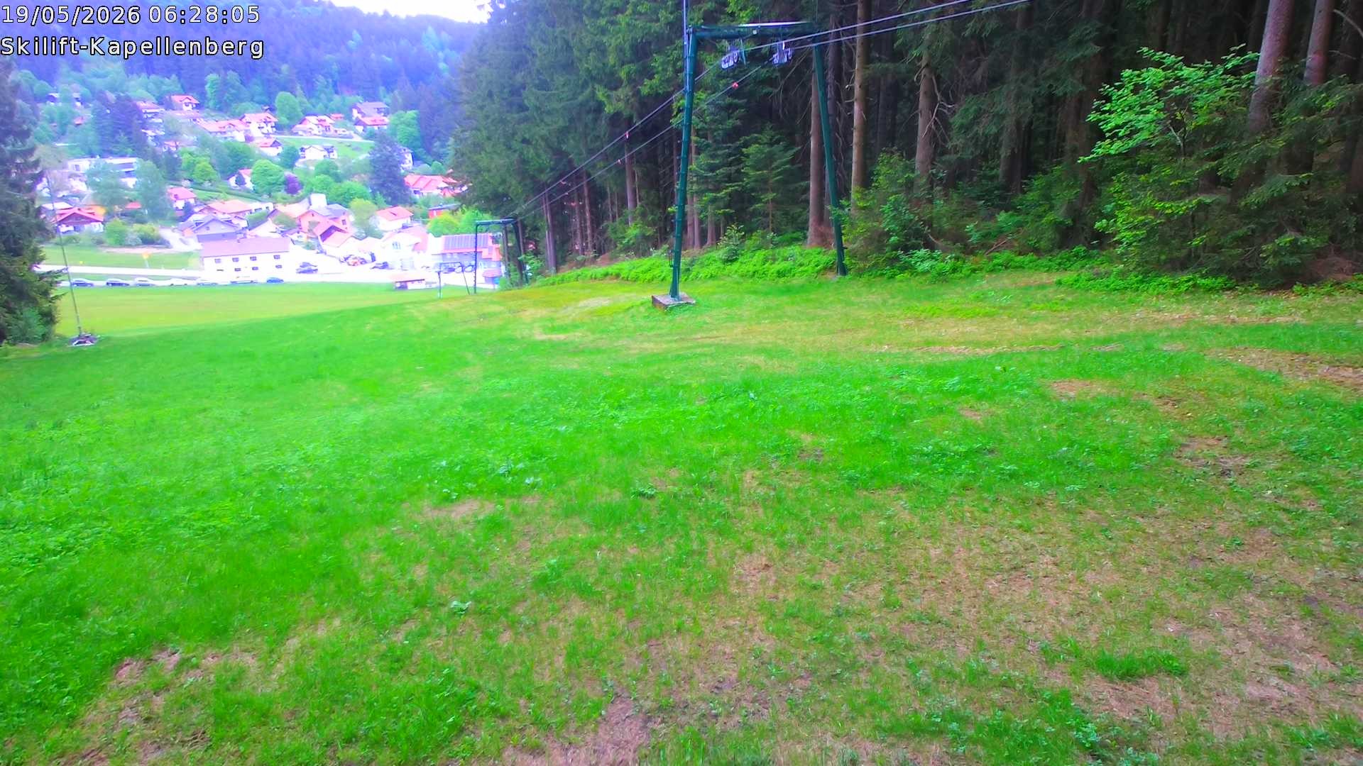 Archiv Foto Webcam Bayerischer Wald: Kapellenberg