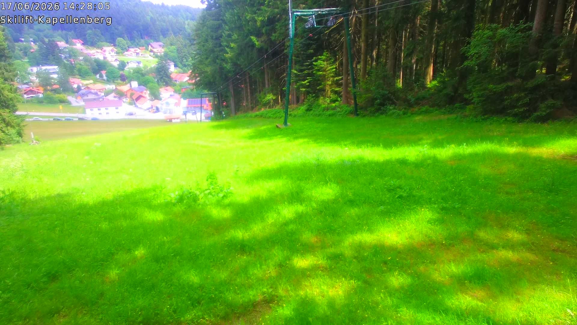 Archiv Foto Webcam Bayerischer Wald: Kapellenberg