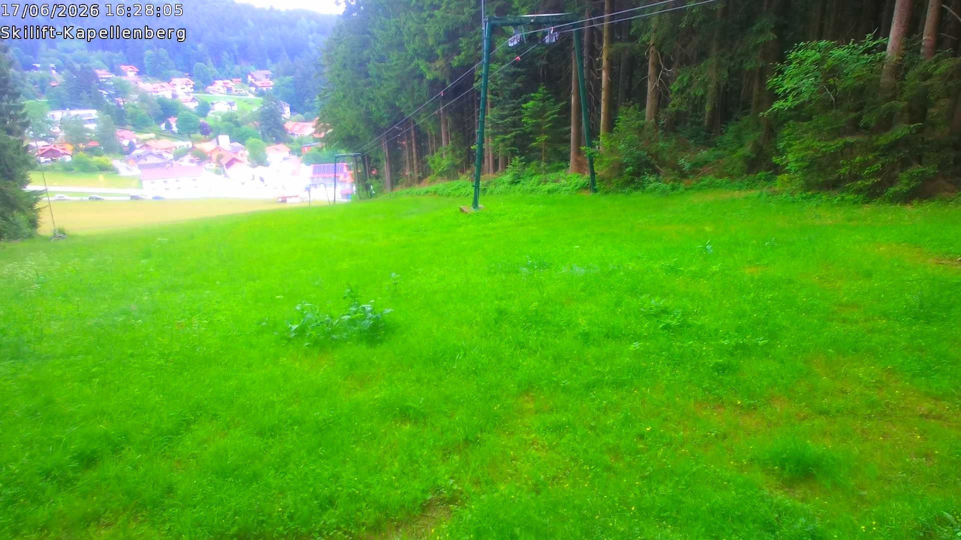 Archiv Foto Webcam Bayerischer Wald: Kapellenberg