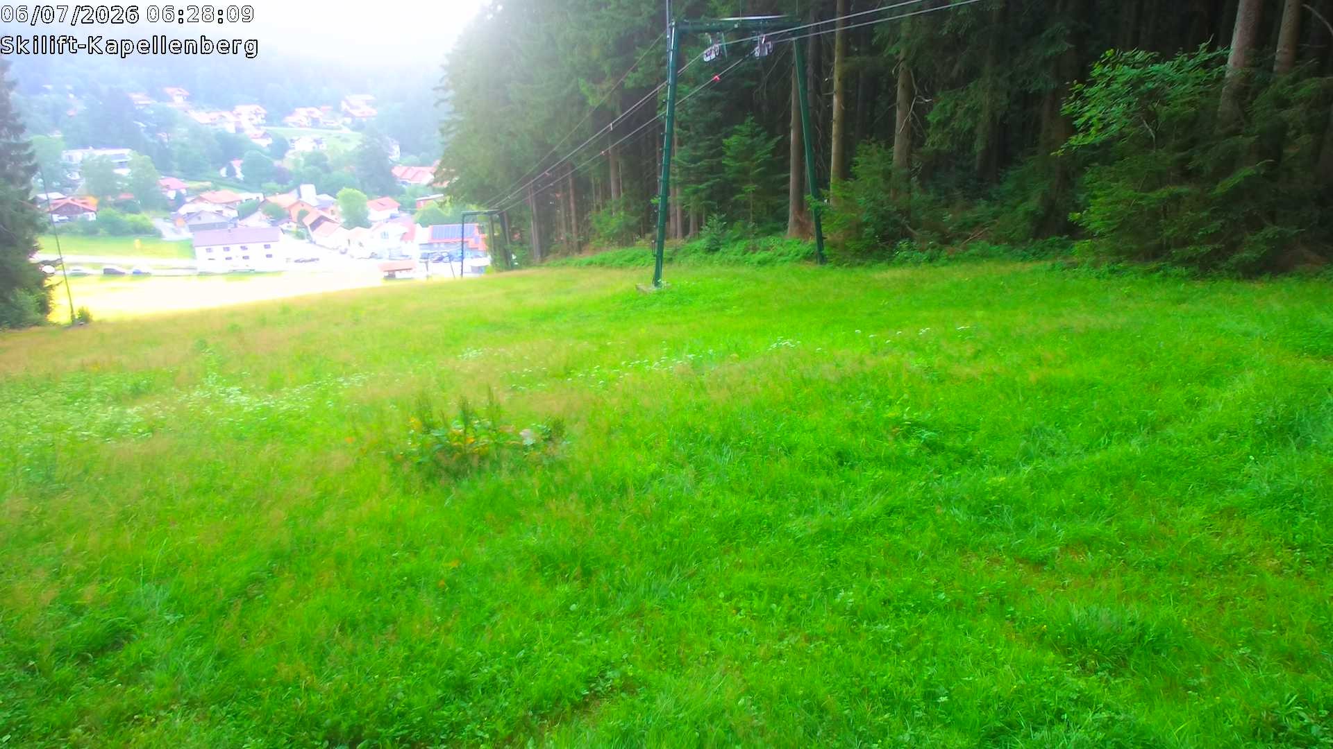 Archiv Foto Webcam Bayerischer Wald: Kapellenberg