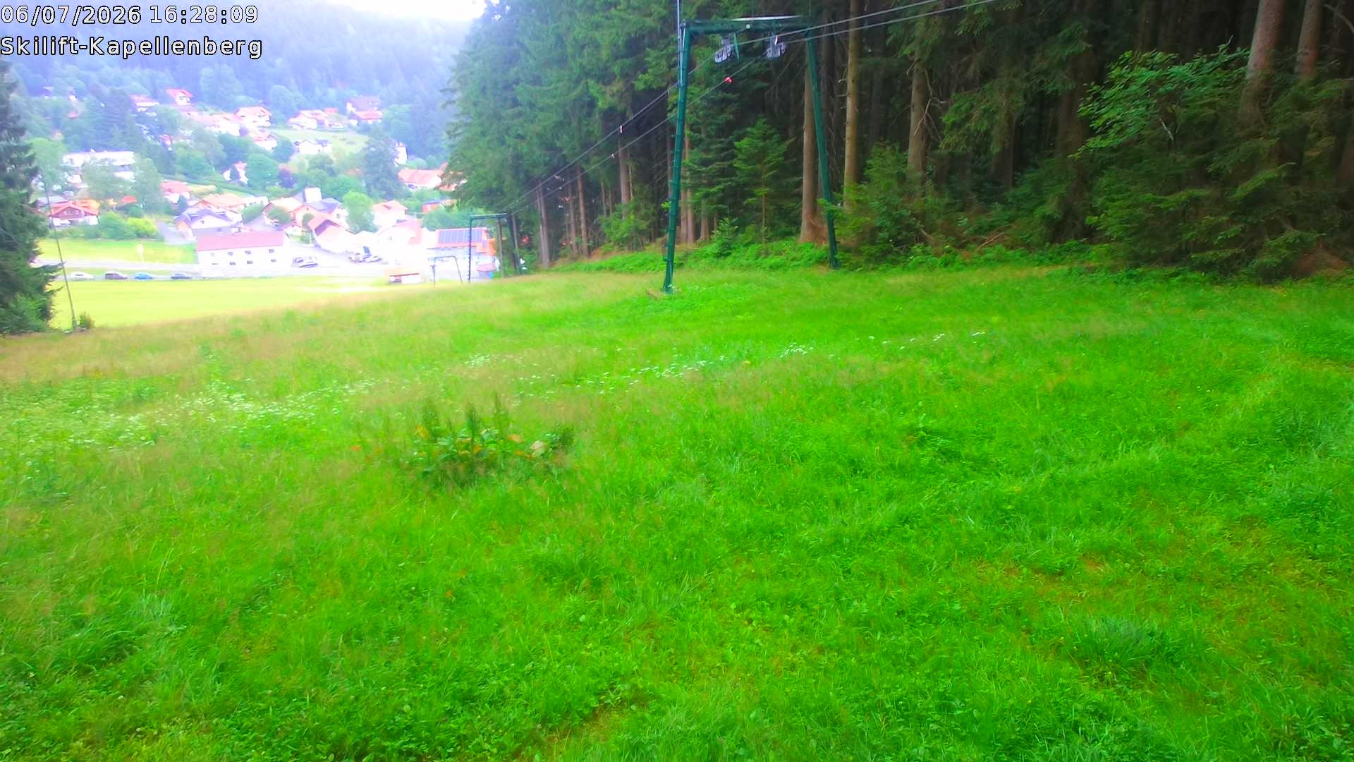Archiv Foto Webcam Bayerischer Wald: Kapellenberg