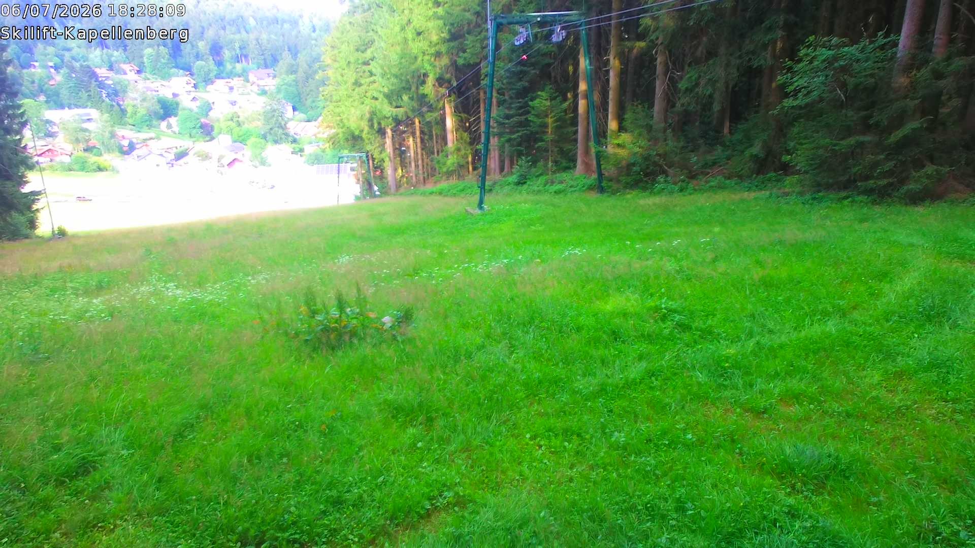 Archiv Foto Webcam Bayerischer Wald: Kapellenberg