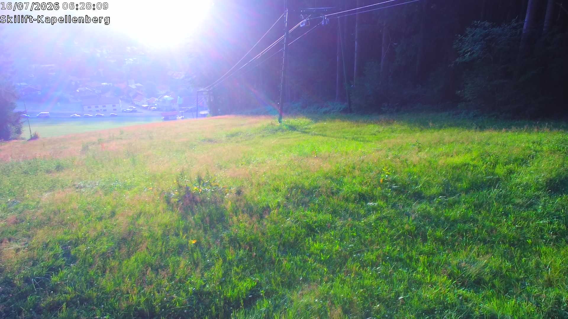 Archived image Webcam Ski Resort Kapellenberg