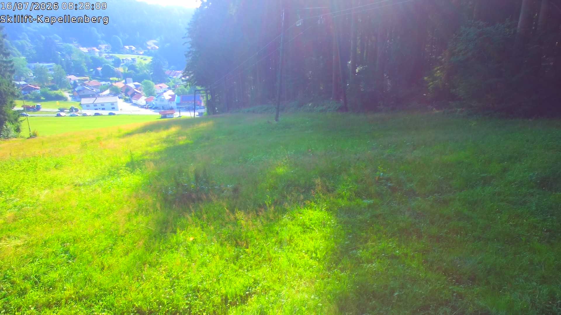 Archived image Webcam Ski Resort Kapellenberg