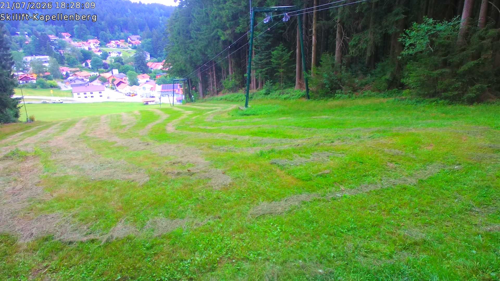 Archiv Foto Webcam Bayerischer Wald: Kapellenberg