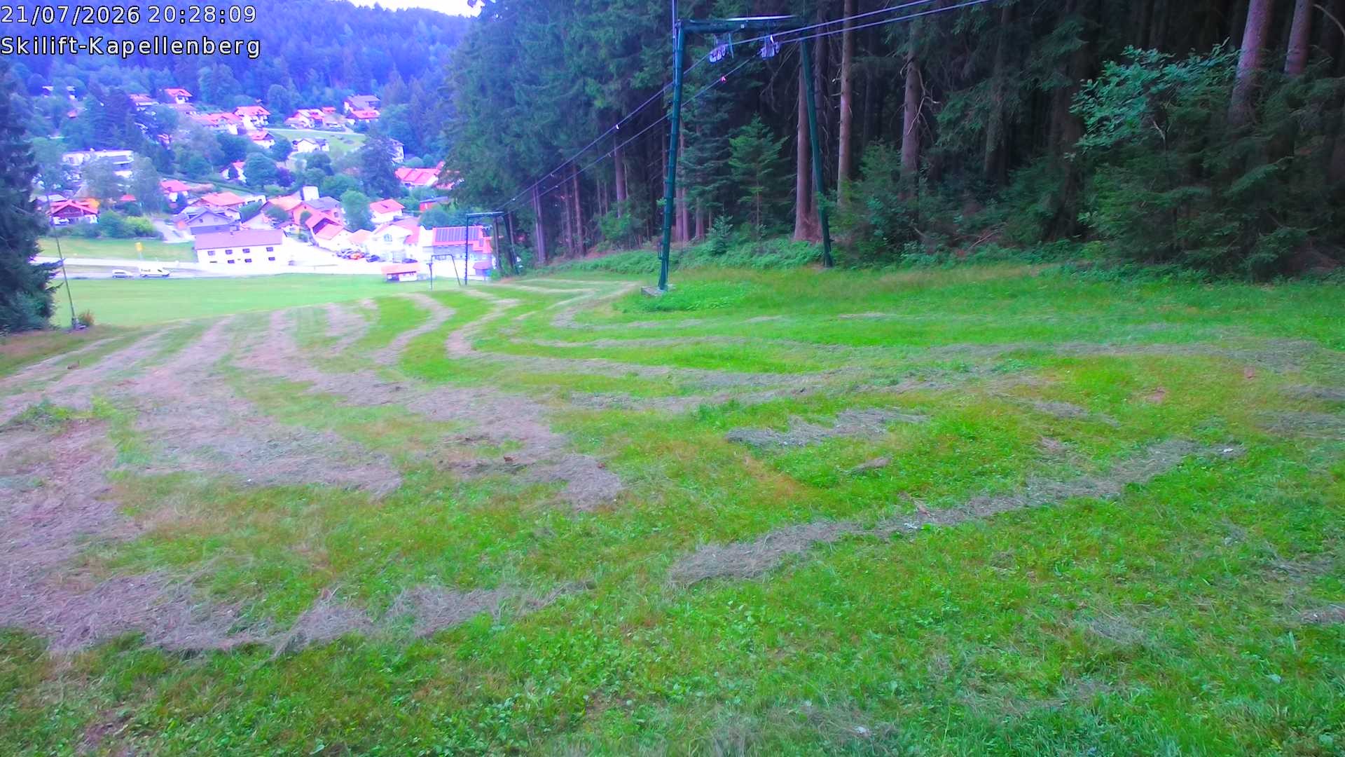 Archiv Foto Webcam Bayerischer Wald: Kapellenberg