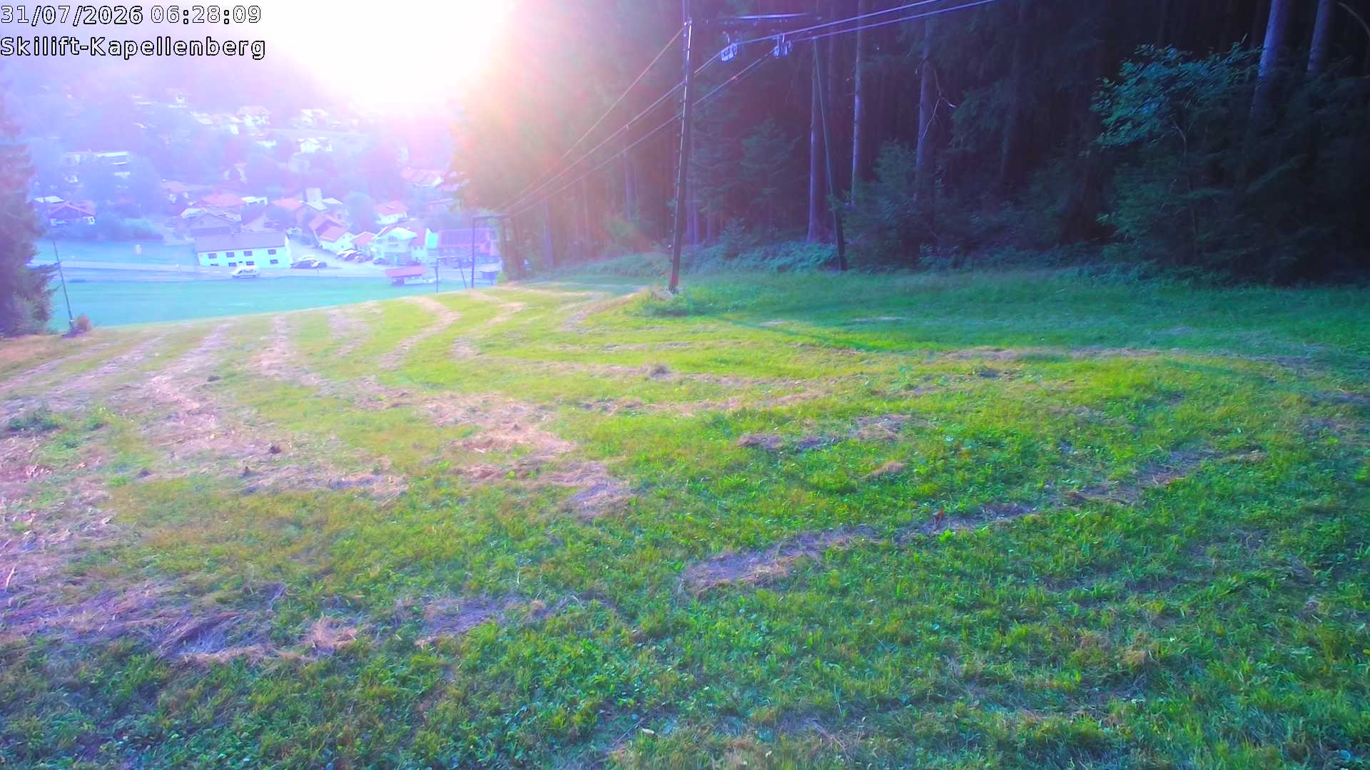 Archiv Foto Webcam Bayerischer Wald: Kapellenberg