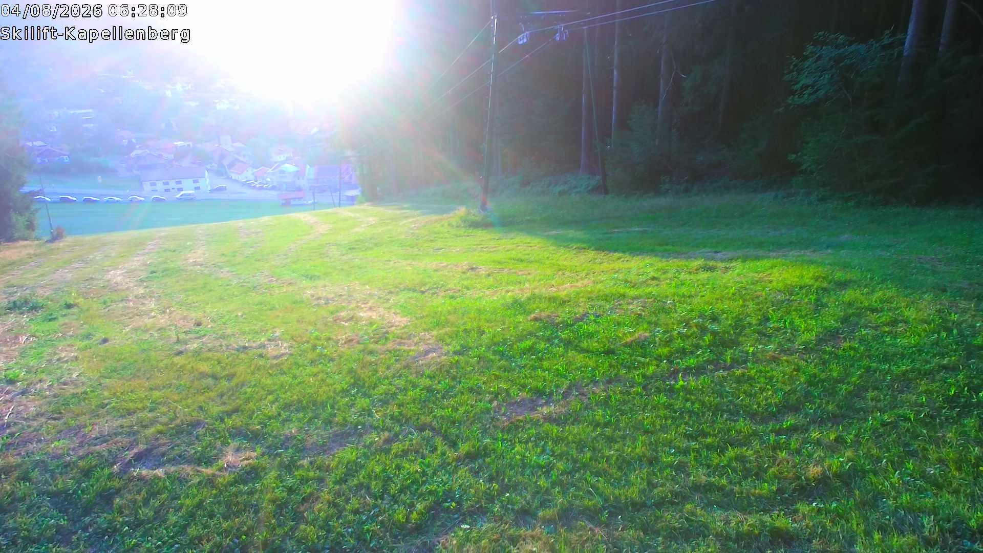 Archived image Webcam Ski Resort Kapellenberg