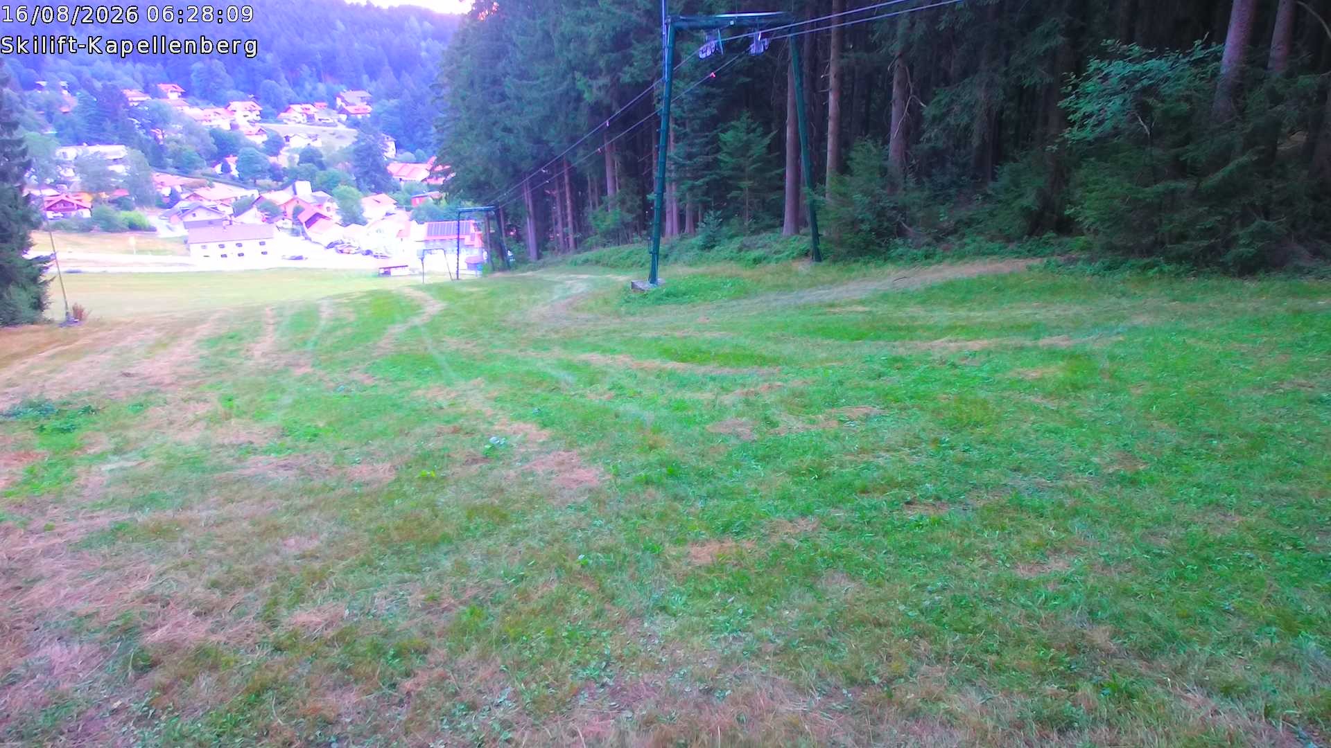 Archiv Foto Webcam Bayerischer Wald: Kapellenberg