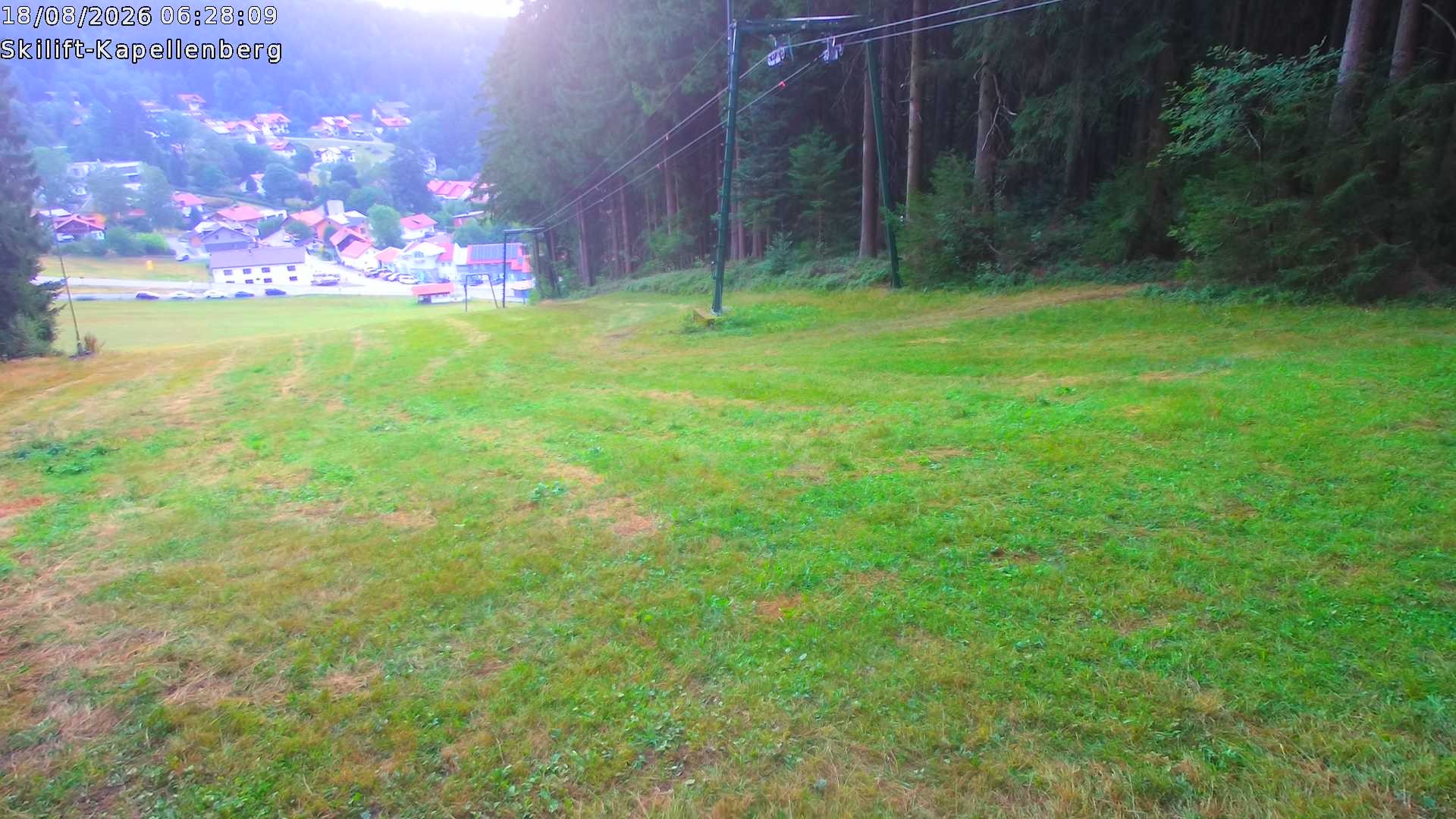 Archiv Foto Webcam Bayerischer Wald: Kapellenberg