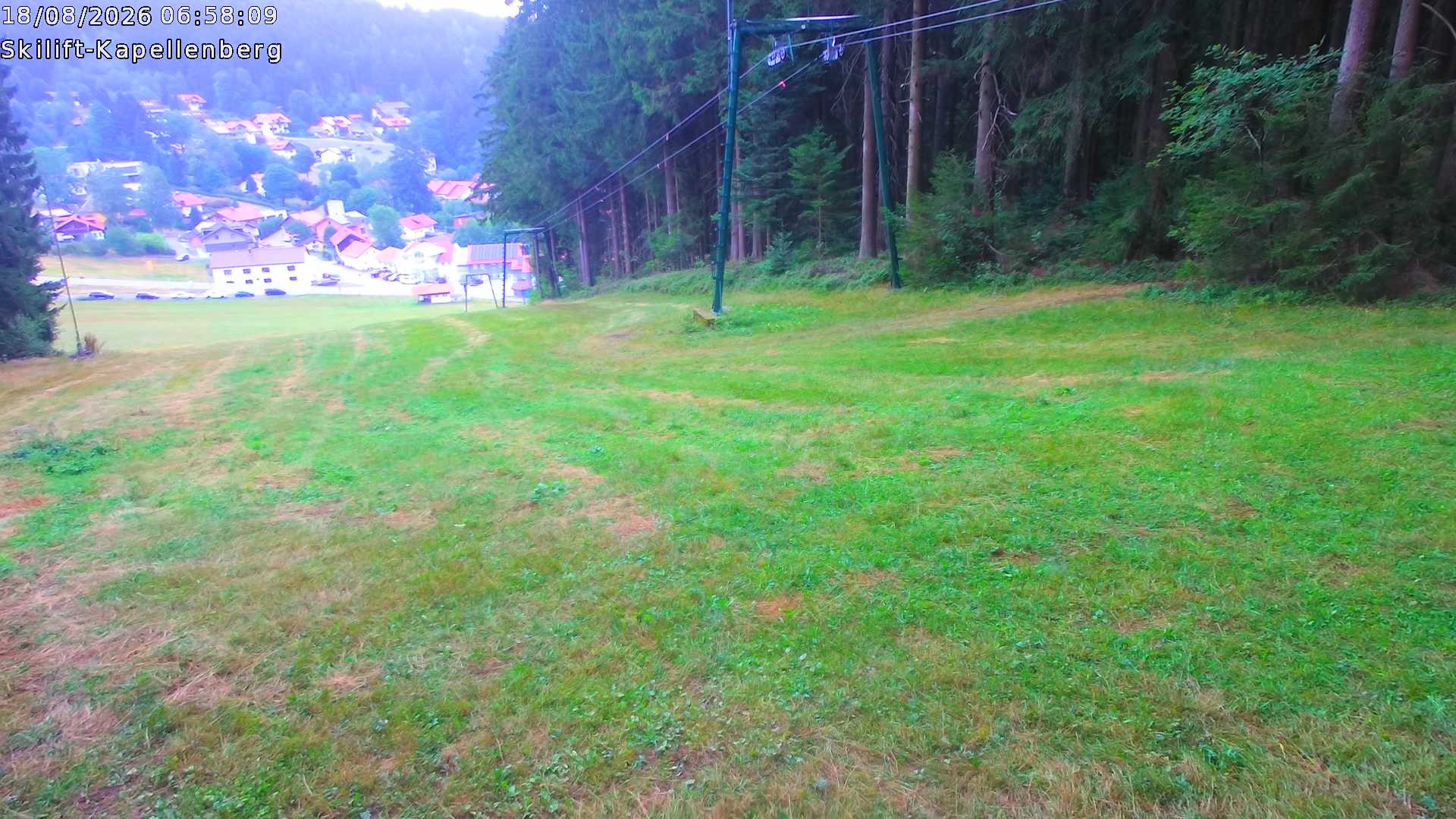 Archiv Foto Webcam Bayerischer Wald: Kapellenberg