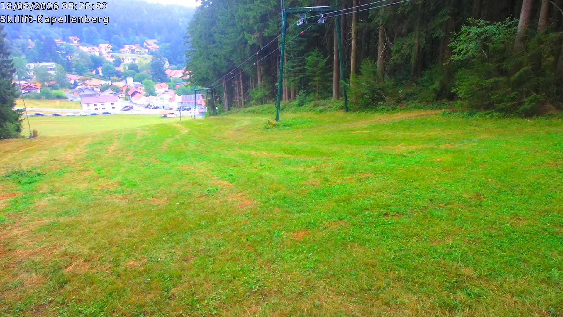 Archiv Foto Webcam Bayerischer Wald: Kapellenberg