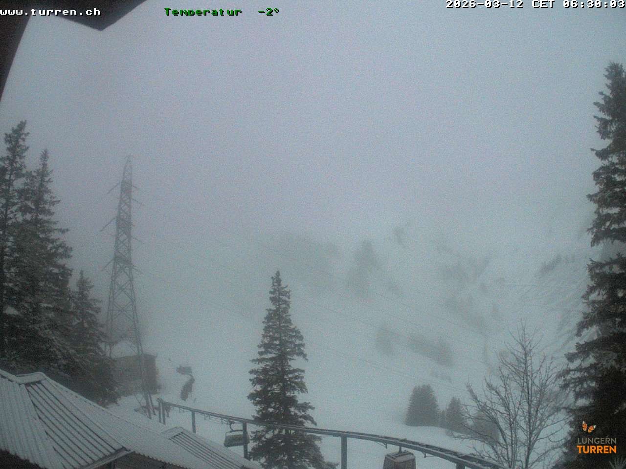 Archived image Webcam Lungern-Turren-Bahn
