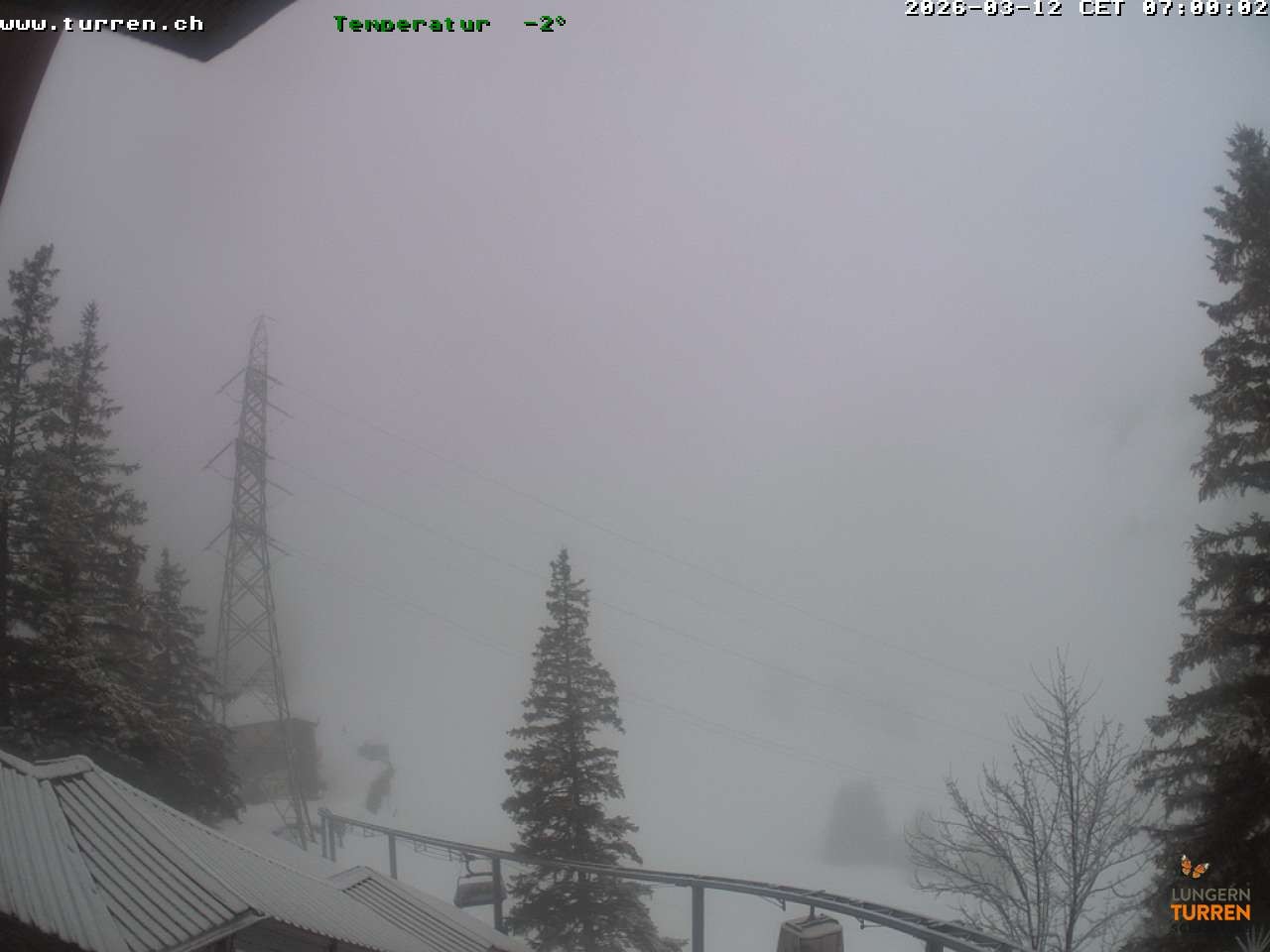 Archived image Webcam Lungern-Turren-Bahn