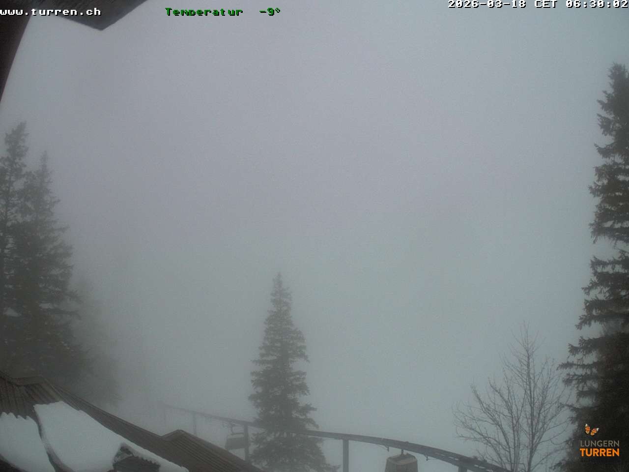 Archived image Webcam Lungern-Turren-Bahn