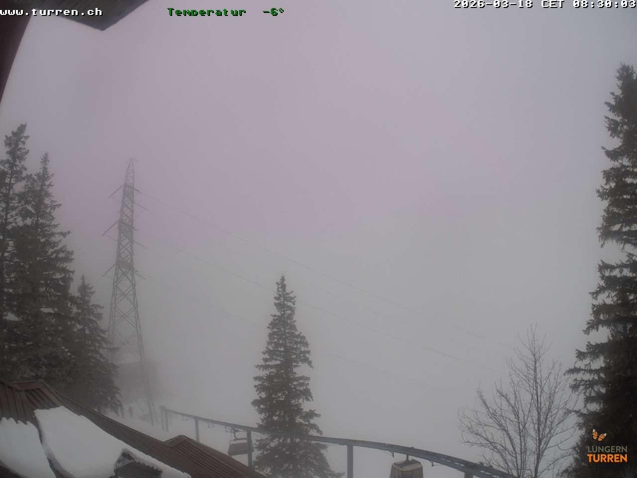 Archived image Webcam Lungern-Turren-Bahn