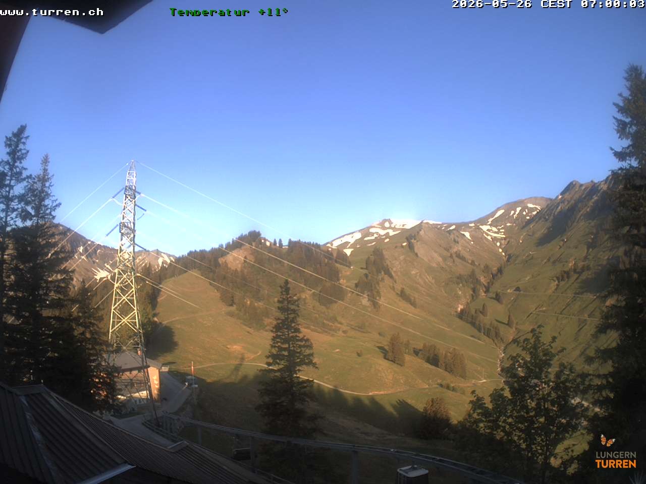 Archiv Foto Webcam Lungern-Turren-Bahn