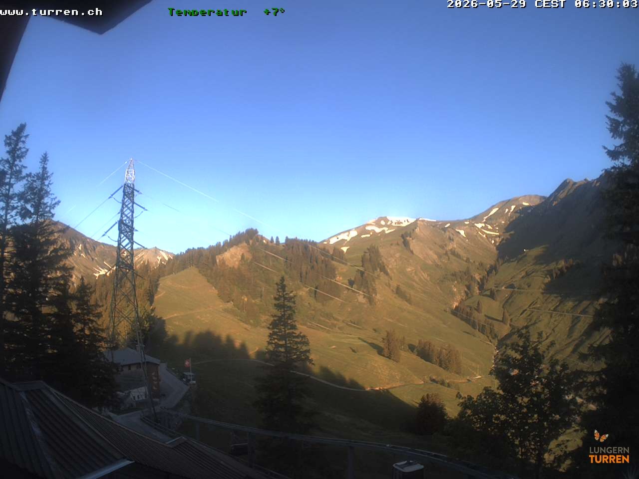 Archiv Foto Webcam Lungern-Turren-Bahn